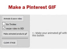 Make a Pinterest GIf